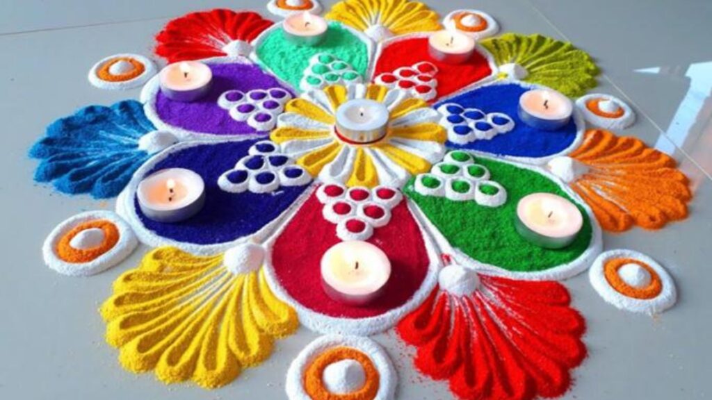 Diwali rangoli designs