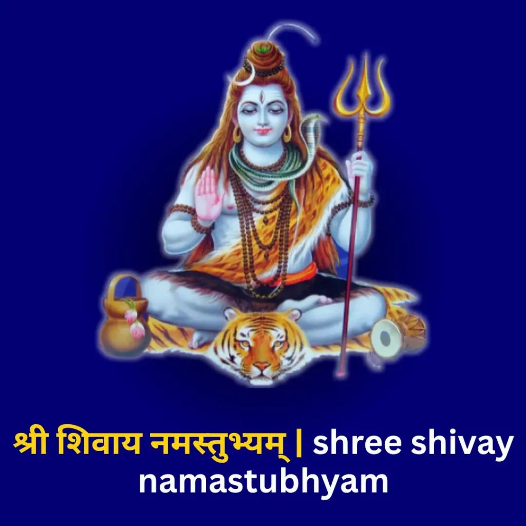 shree shivay namastubhyam