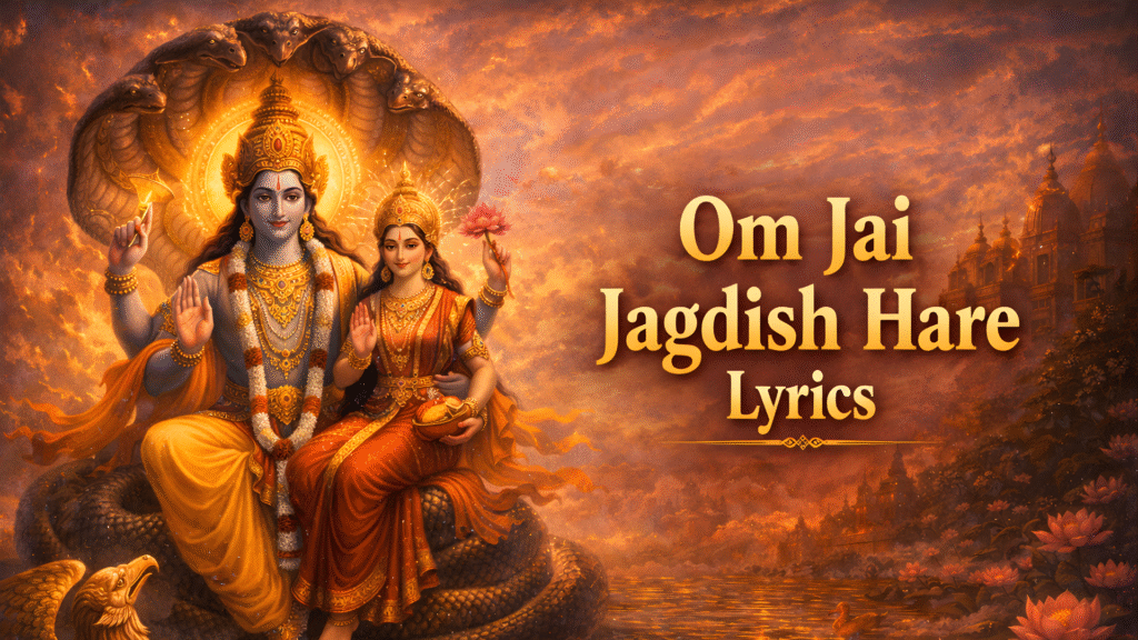 Om Jai Jagdish Hare Lyrics