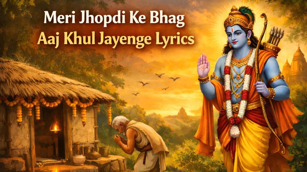 meri jhopdi ke bhag aaj khul jayenge lyrics