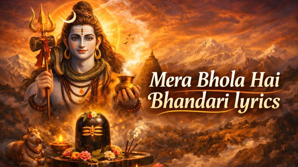 Mera Bhola Hai Bhandari Lyrics