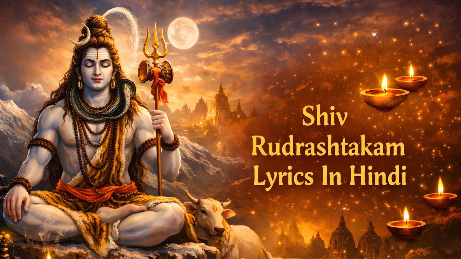 Shiv Rudrashtakam Lyrics in Hindi | शिव रुद्राष्टकम् पाठ