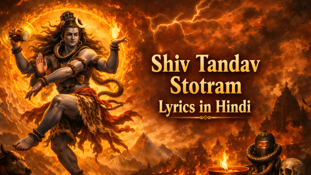 shiv tandav stotram lyrics