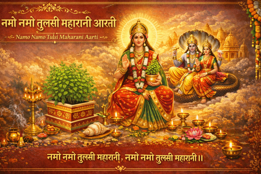 Namo Namo Tulsi Maharani Aarti Lyrics