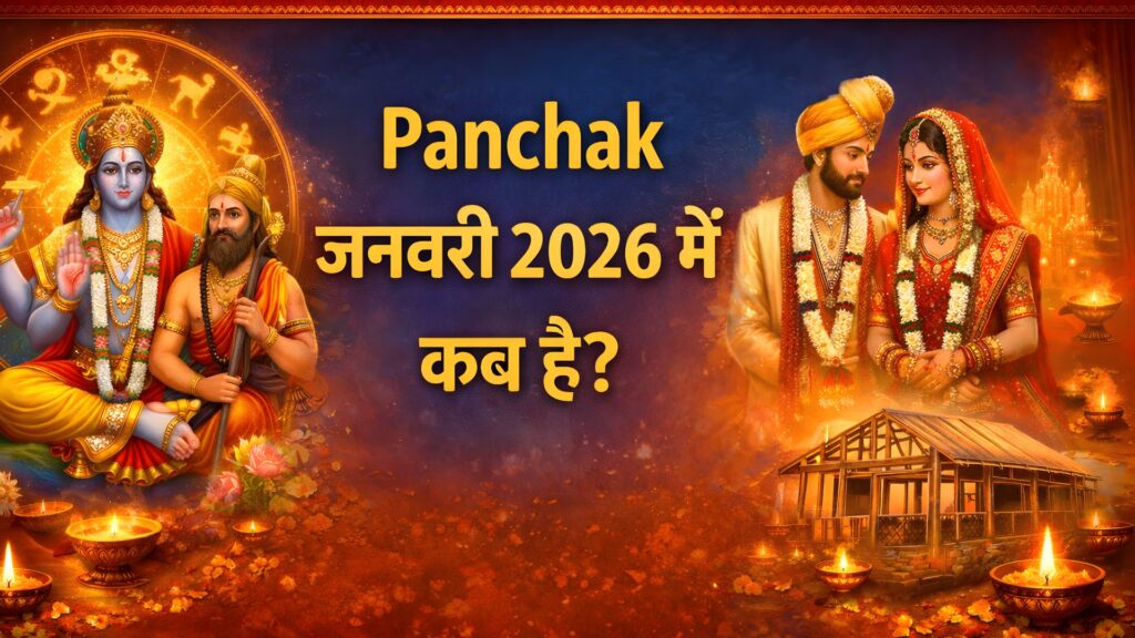 Panchak जनवरी 2026 में कब है