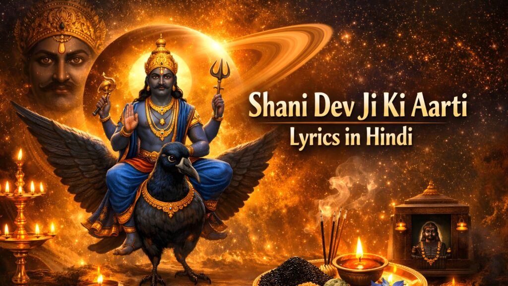 Shani Dev Ji Ki Aarti Lyrics