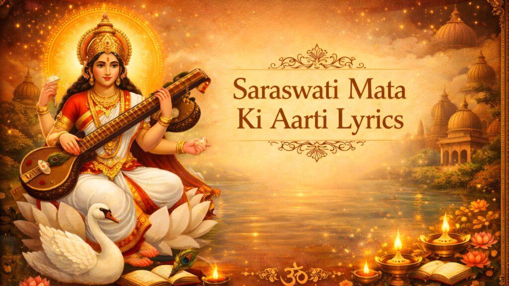 Saraswati Mata Ki Aarti Lyrics
