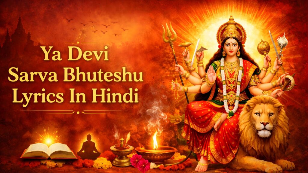 Ya Devi Sarva Bhuteshu Lyrics in Hindi