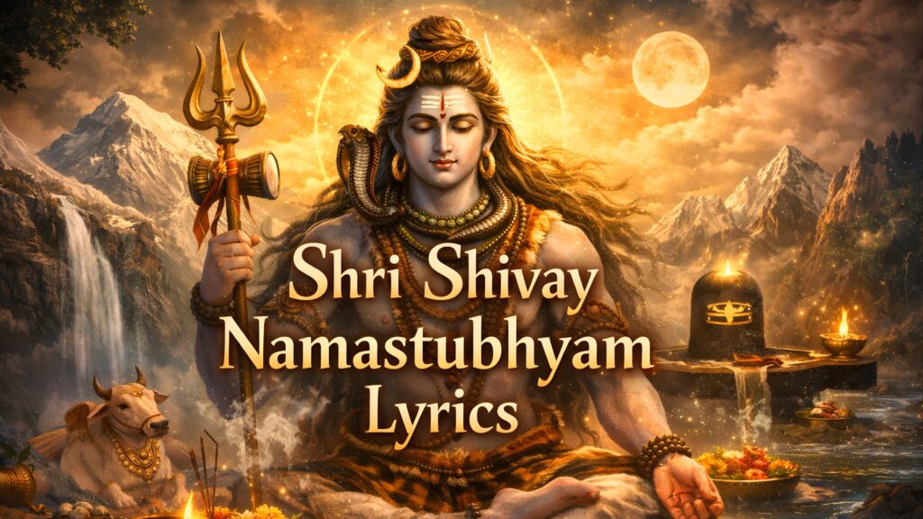 Shri Shivay Namastubhyam Lyrics
