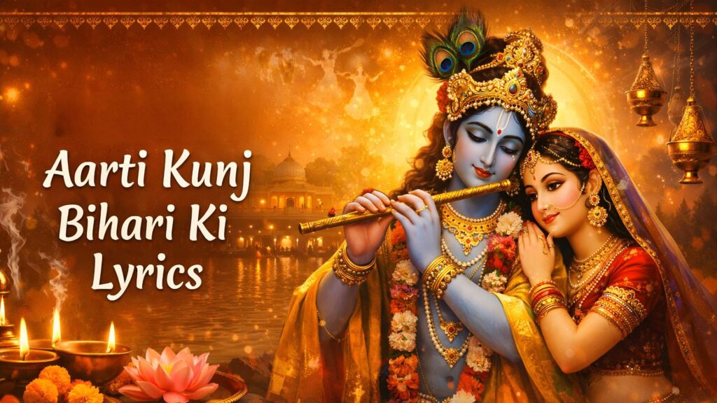 Aarti Kunj Bihari Ki Lyrics
