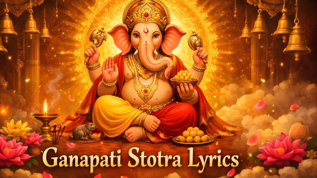 Ganapati Stotra Lyrics