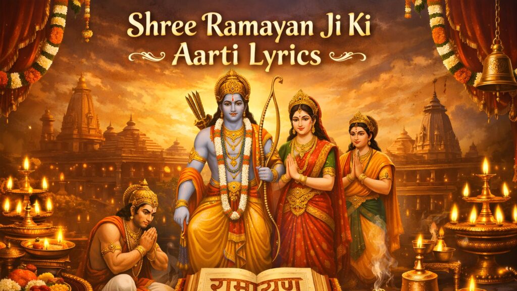 Shree Ramayan Ji Ki Aarti Lyrics