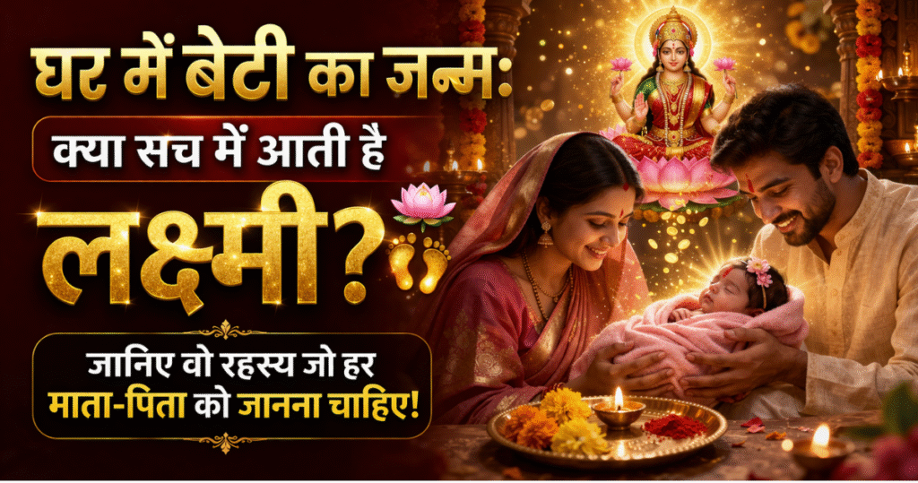 घर की बेटी क्यों मानी जाती है लक्ष्मी का रूप जानिए ज्योतिष और धर्म की गहराई