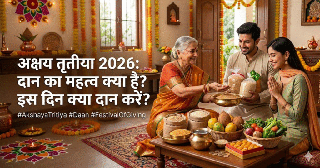 Akshaya Tritiya 2026: अक्षय तृतीया पर "दान" का महत्व क्या है? इस दिन क्या दान करें?