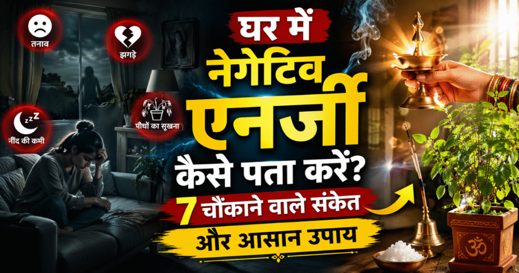 Ghar me Negative Energy Kaise Pata Kare