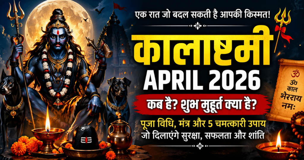 Kalashtami April 2026: इस दिन करें भैरव पूजा, जानें शुभ मुहूर्त और चमत्कारी उपाय