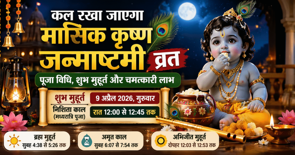 Masik Krishna Janmashtami 2026