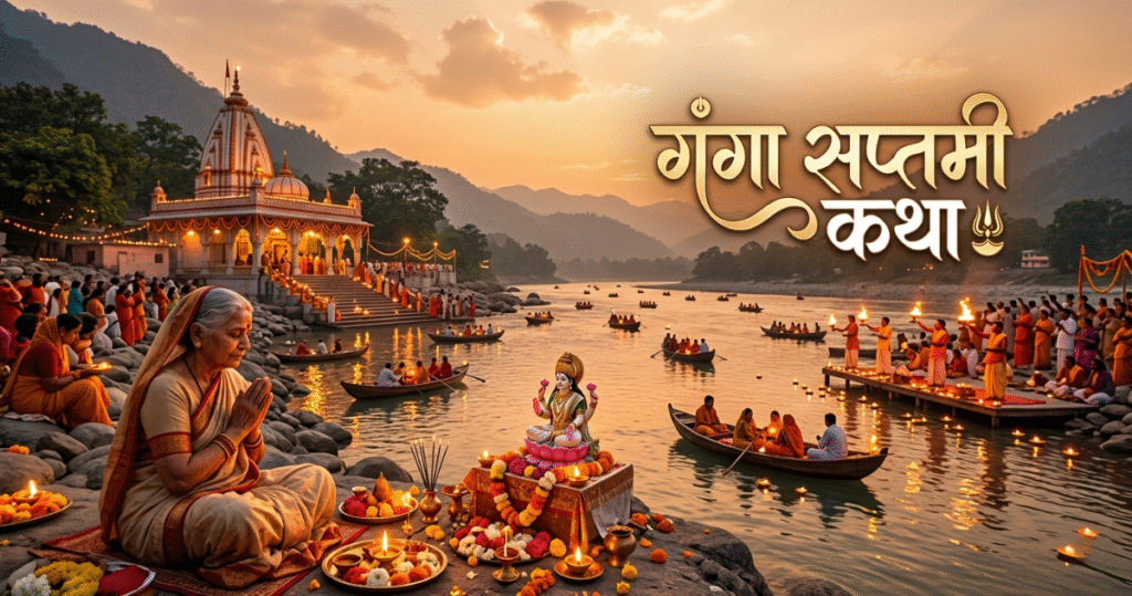ganga saptami katha | गंगा सप्तमी कथा, महत्व और पूजा विधि