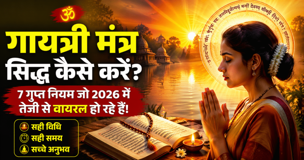 gayatri mantra ko sidh kaise kare
