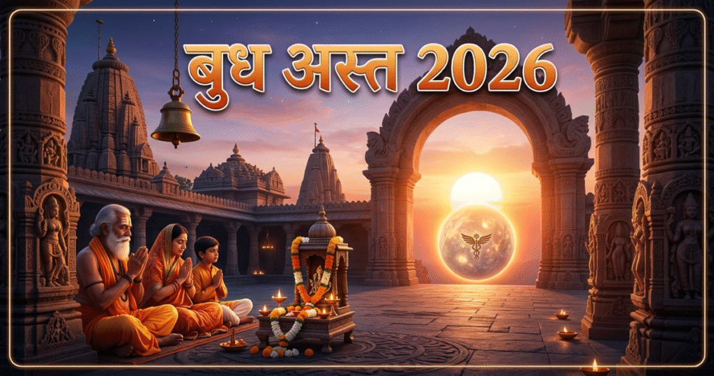 बुध अस्त 2026