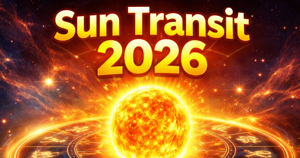 Sun Transit 2026: सूर्य गोचर 2026 में किस्मत बदलने वाला योग, राशियों पर असर जानें