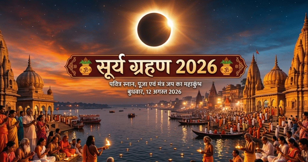Surya Grahan 2026: तिथि, समय, सूतक और उपाय